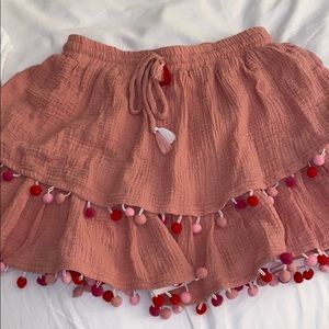 Revolve mini skirt